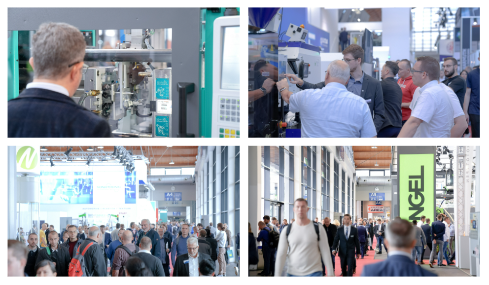 Schall Messen Collage Fakuma heute Success